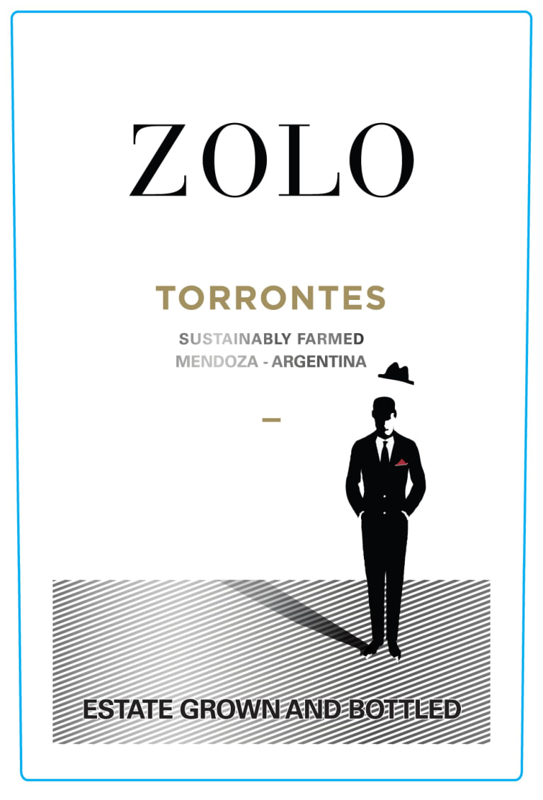Zolo Torrontes 2021 Front Label