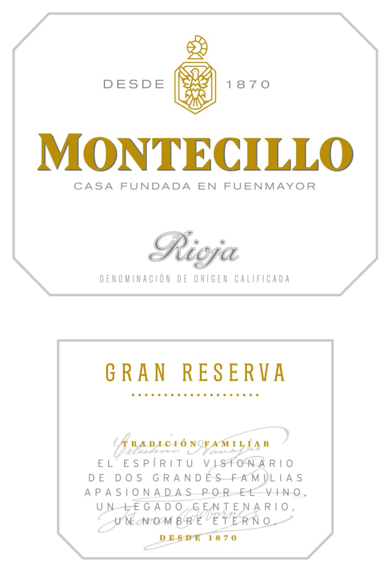 Bodegas Montecillo Gran Reserva 2010 Front Label