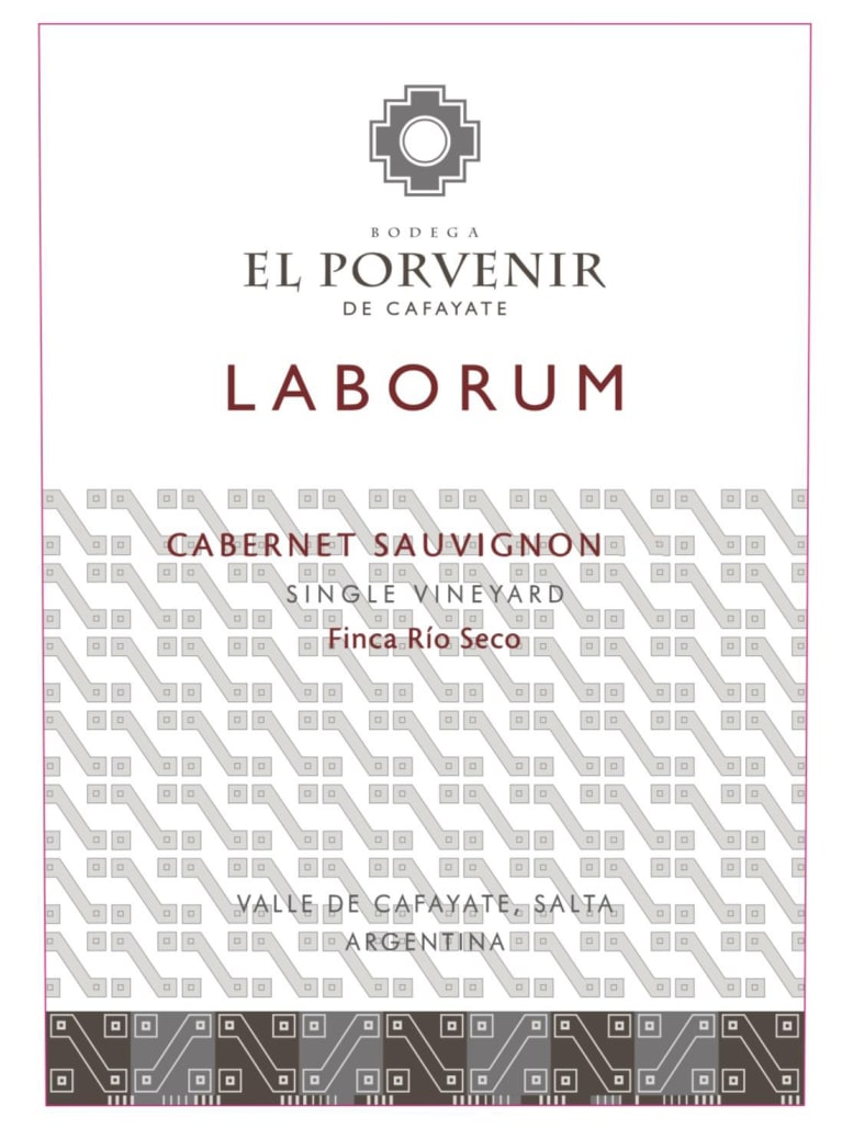 El Porvenir de Cafayate Laborum Cabernet Sauvignon 2016 Front Label