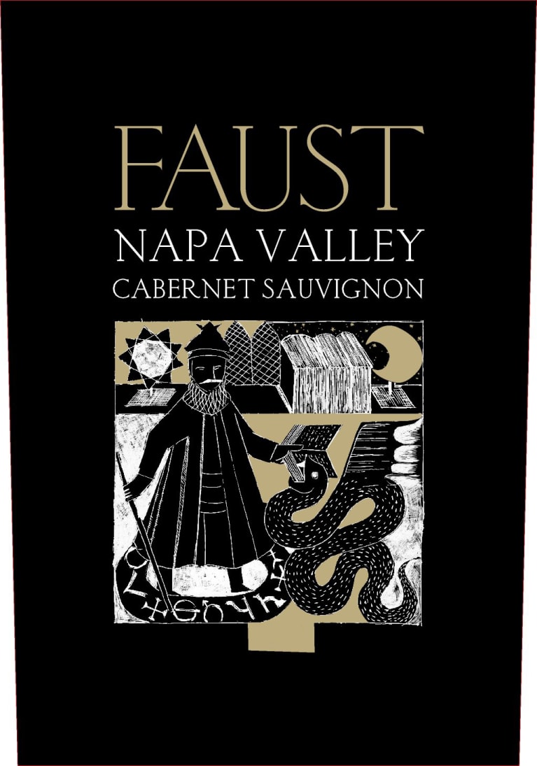 Faust Cabernet Sauvignon 2019 Front Label