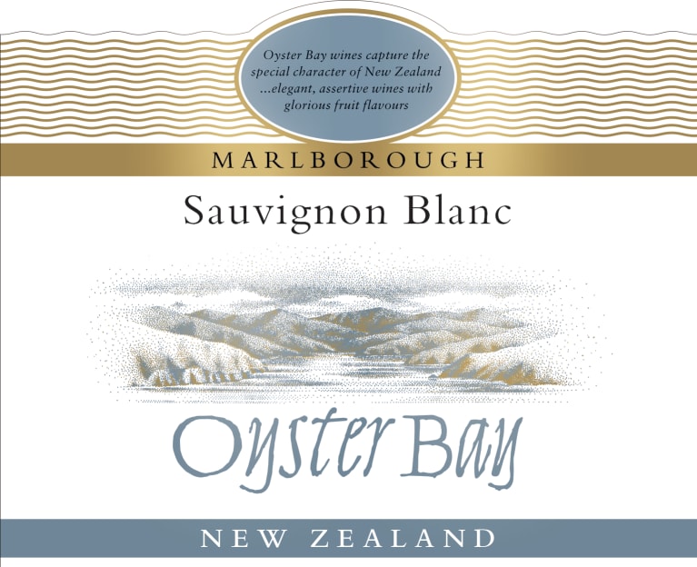 Oyster Bay Marlborough Sauvignon Blanc 2021 Front Label