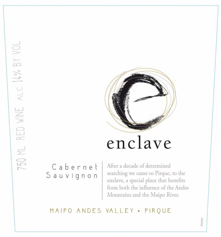 Vina Ventisquero Enclave Cabernet Sauvignon 2013 Front Label