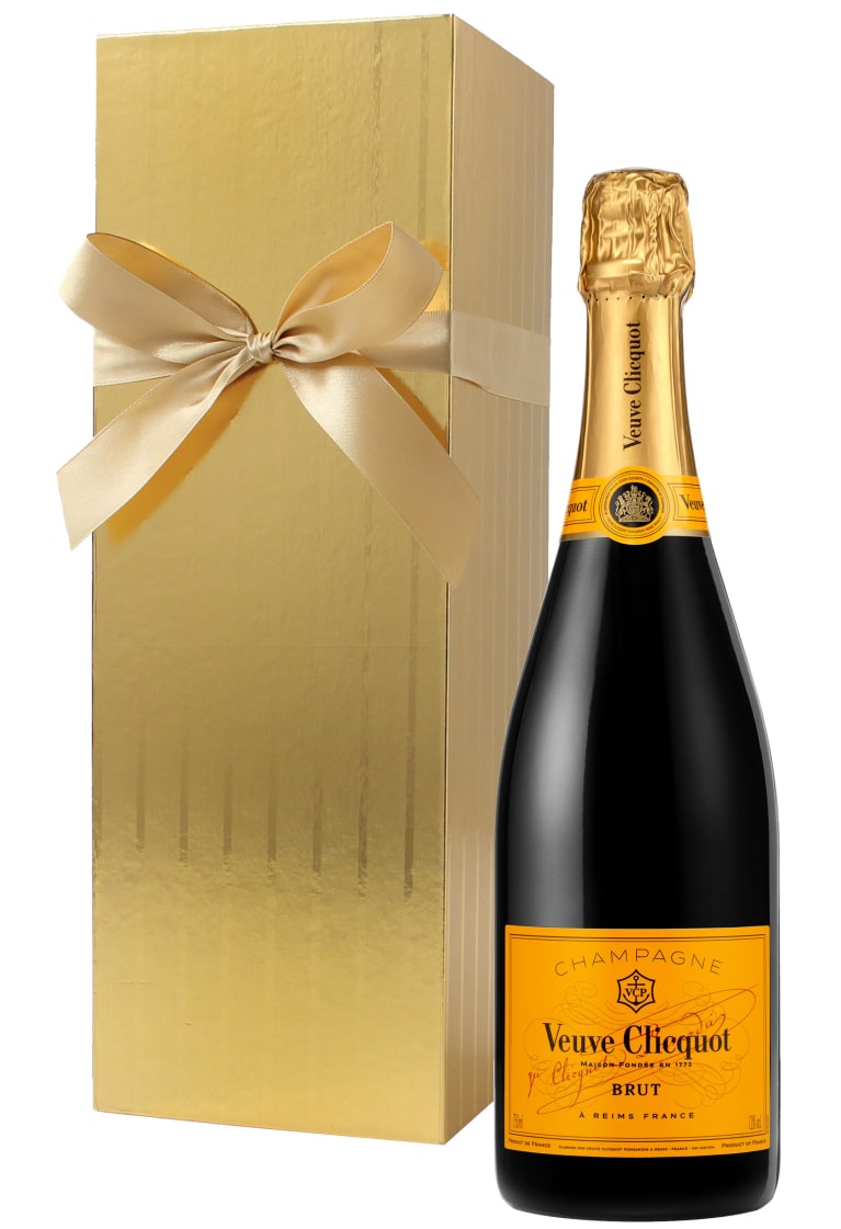 wine.com Veuve Clicquot Yellow Label Brut with Gold Gift Box Gift Product Image