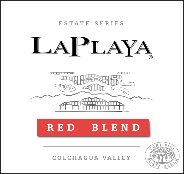 La Playa Estate Red Blend 2019 Front Label