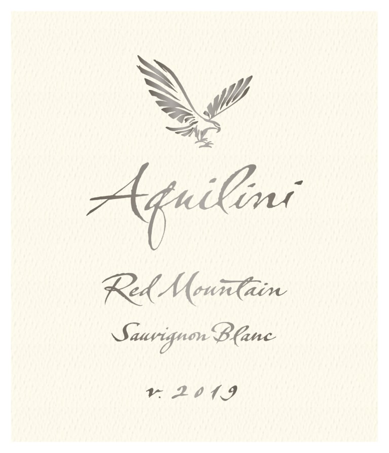 Aquilini Sauvignon Blanc 2019 Front Label