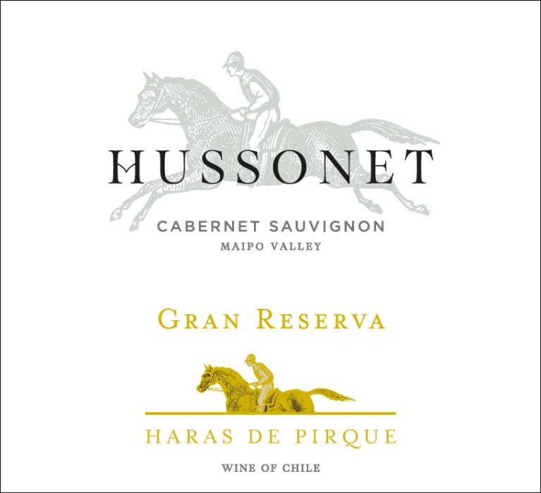 Haras de Pirque Hussonet Gran Reserva Cabernet Sauvignon 2018 Front Label