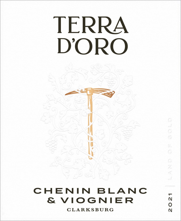 Terra d'Oro Chenin Blanc-Viognier 2021 Front Label