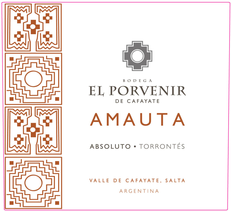 El Porvenir de Cafayate Absoluto Torrontes 2020 Front Label
