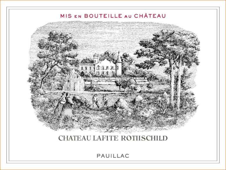 Chateau Lafite Rothschild (Futures Pre-Sale) 2020 Front Label