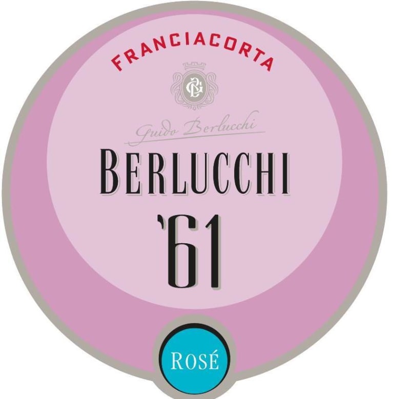 Berlucchi '61 Brut Rose Front Label