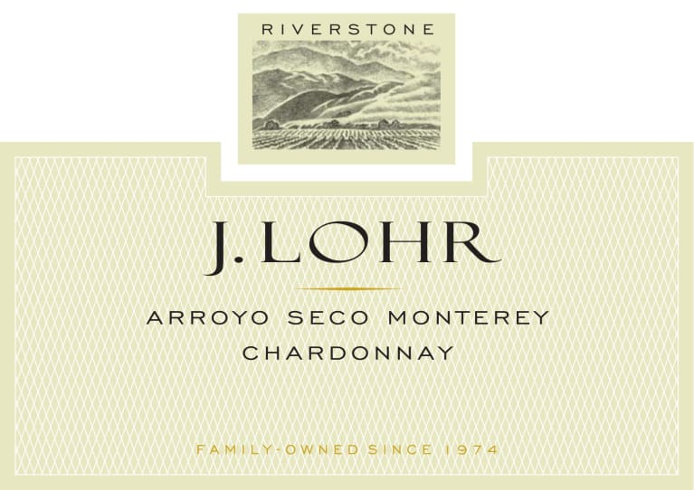 J. Lohr Estates Riverstone Chardonnay 2020 Front Label