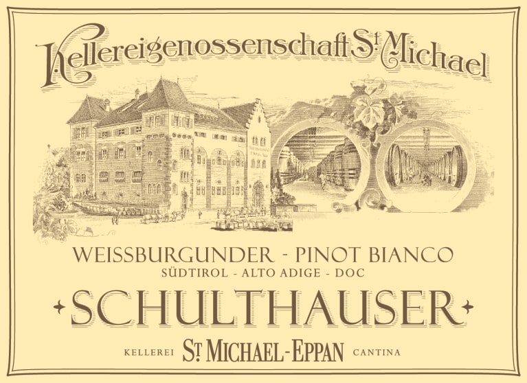 St. Michael-Eppan Schulthauser Pinot Bianco 2020 Front Label