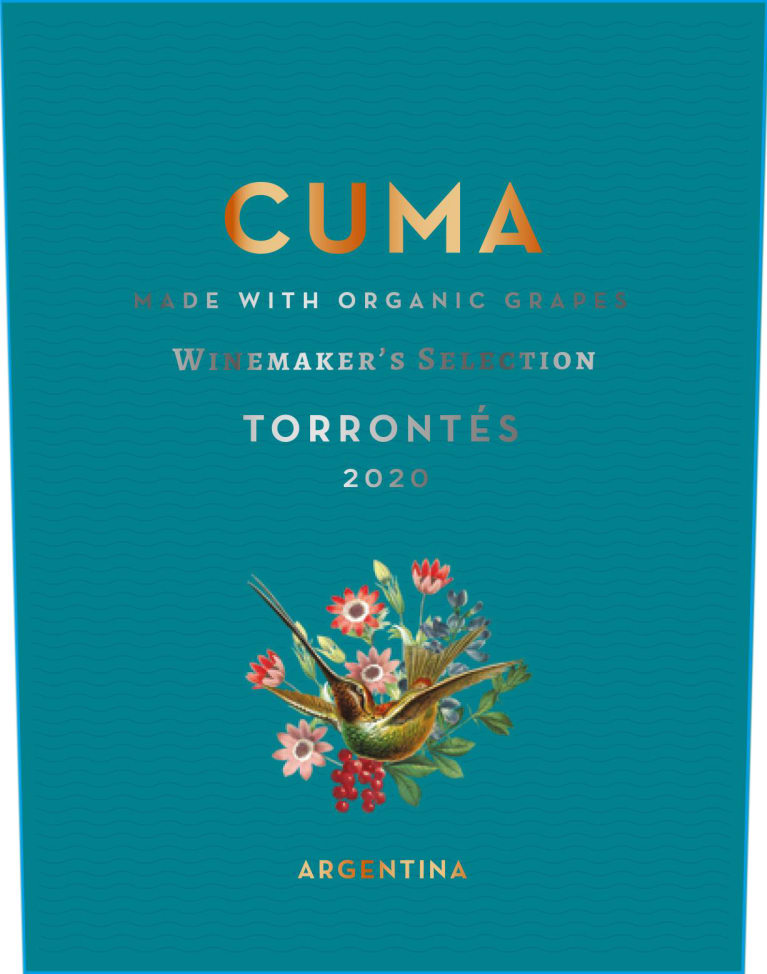 Cuma Torrontes 2020 Front Label