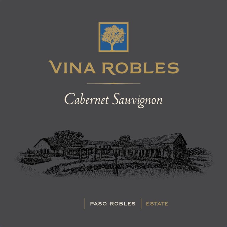 Vina Robles Estate Cabernet Sauvignon 2019 Front Label