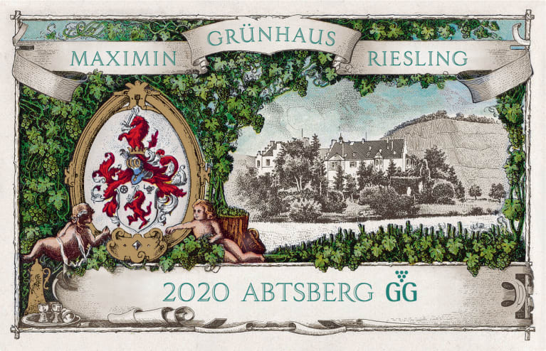 Maximin Grunhaus Abtsberg Riesling Grosses Gewachs 2020 Front Label
