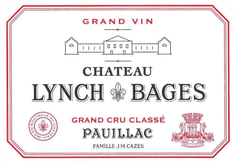 Chateau Lynch-Bages 2018 Front Label