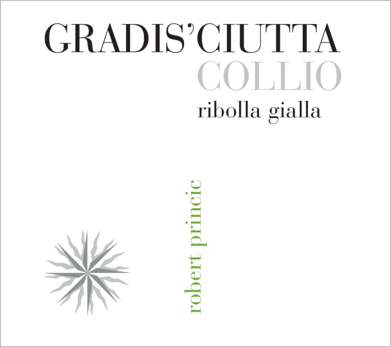 Gradis'ciutta Ribolla Gialla 2019 Front Label