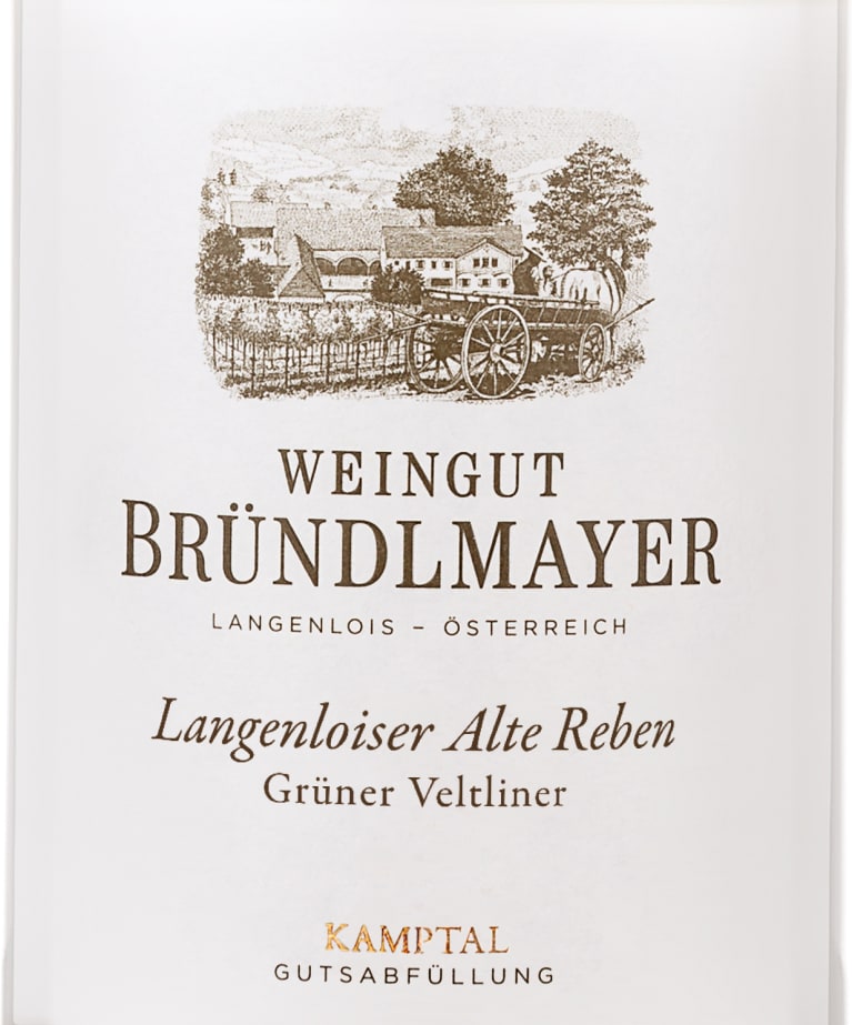 Brundlmayer Alte Reben Gruner Veltliner 2018 Front Label