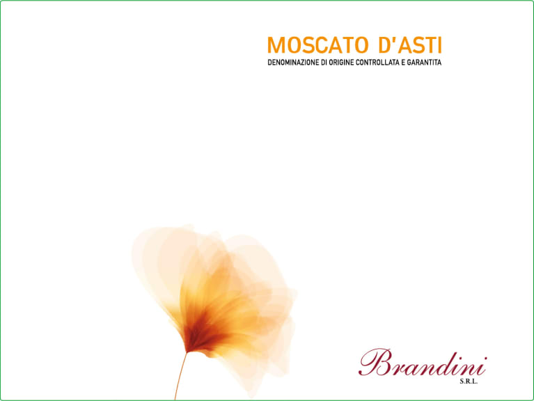 Brandini Moscato D'Asti 2021 Front Label