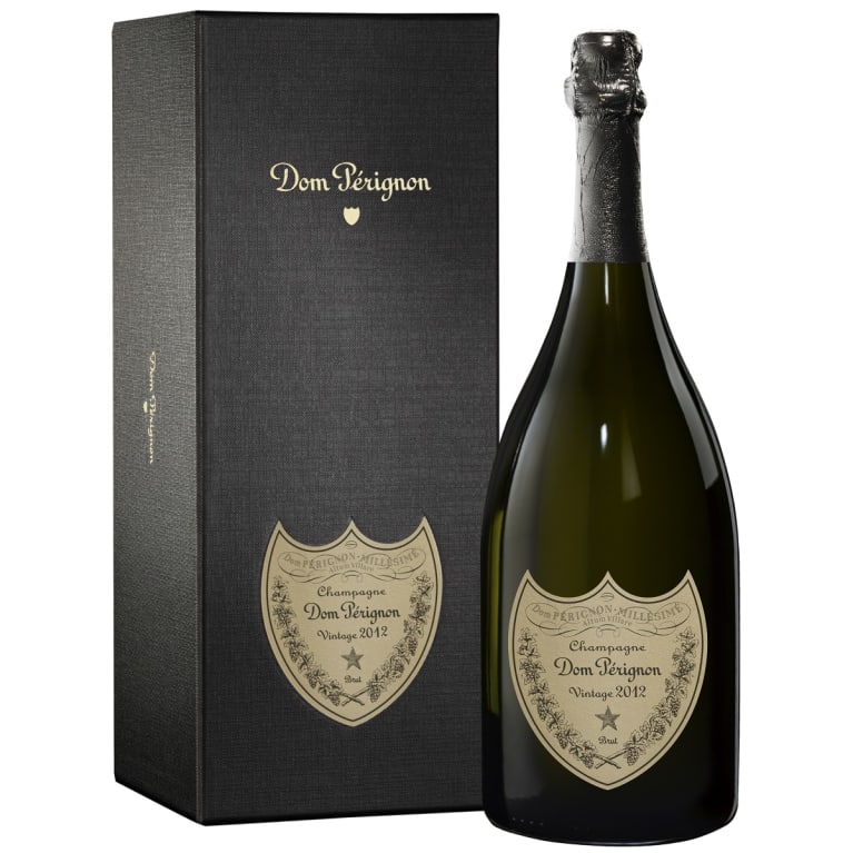 Dom Perignon Vintage with Gift Box 2012  Front Bottle Shot