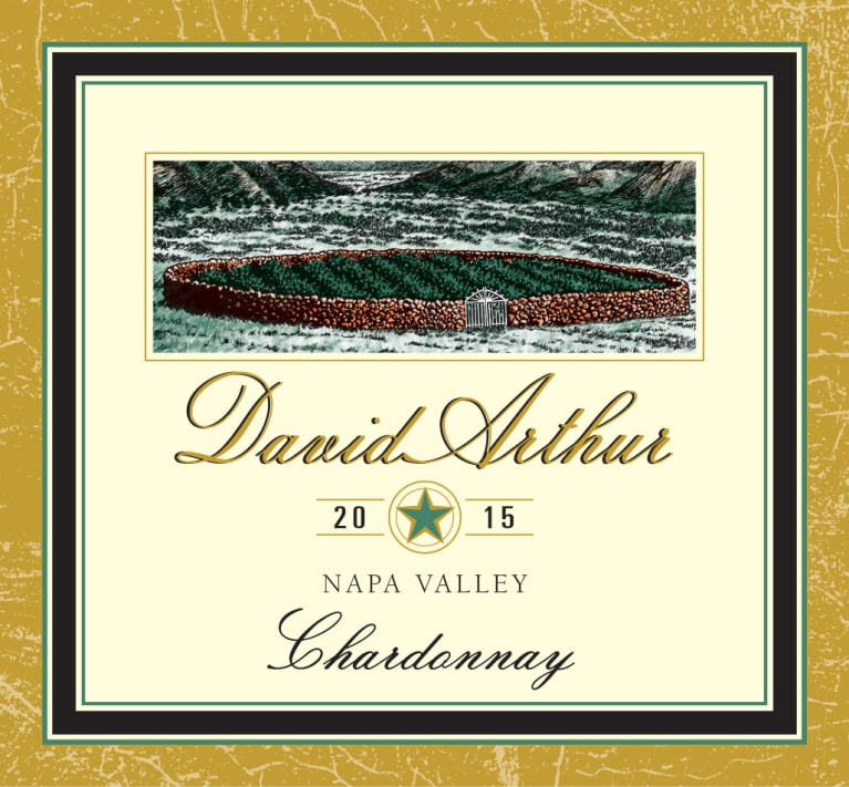 David Arthur Chardonnay 2015 Front Label