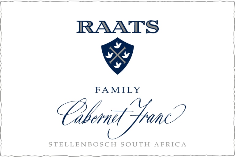 Raats Cabernet Franc 2018 Front Label