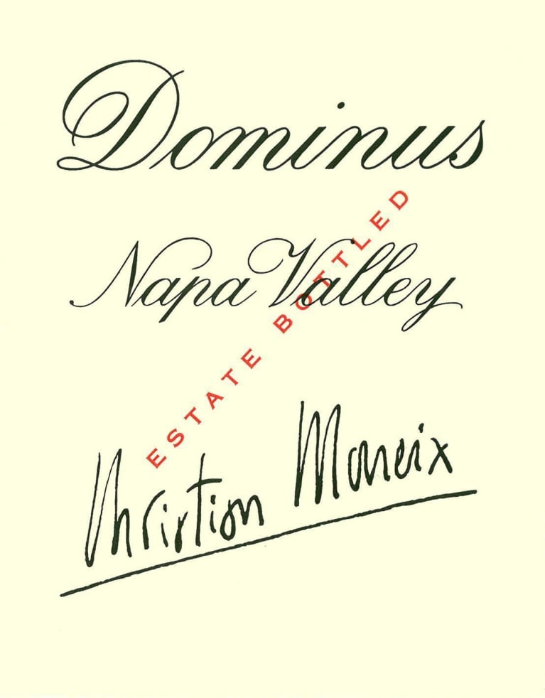 Dominus Estate 2006 Front Label