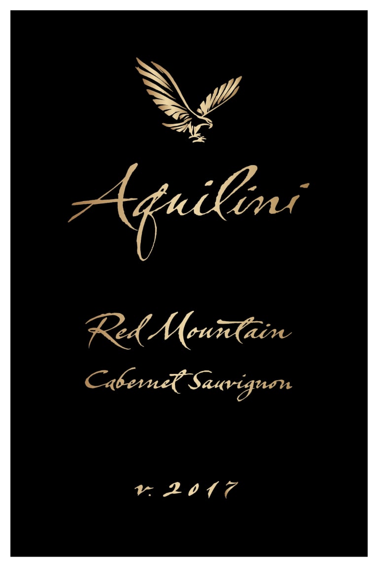 Aquilini Cabernet Sauvignon 2017 Front Label