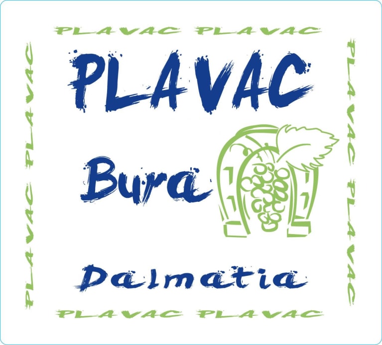 Bura-Mrgudic Plavac Fresh 2021 Front Label
