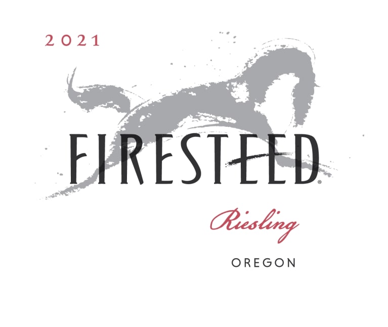 Firesteed Riesling 2021 Front Label