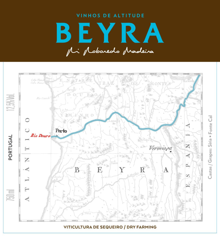 Rui Roboredo Madeira Beyra Branco 2020 Front Label