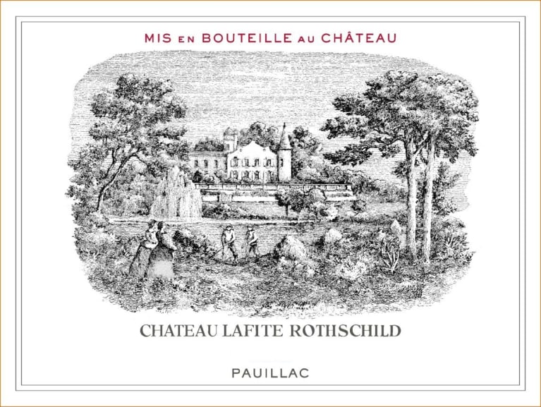 Chateau Lafite Rothschild 2018 Front Label