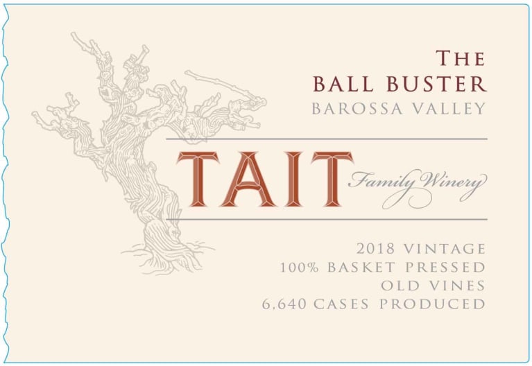 Tait The Ball Buster 2018 Front Label