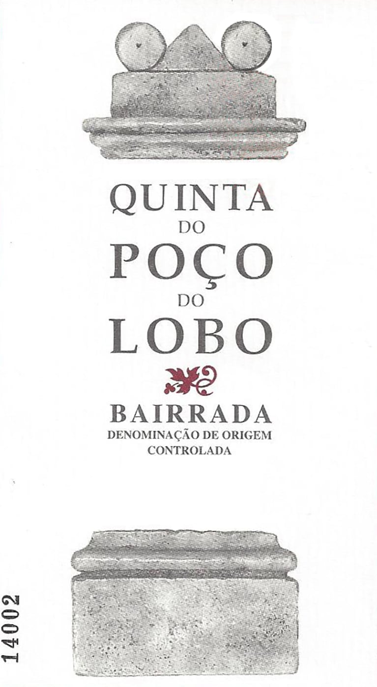 Caves Sao Joao Poco do Lobo Tinto 1996 Front Label