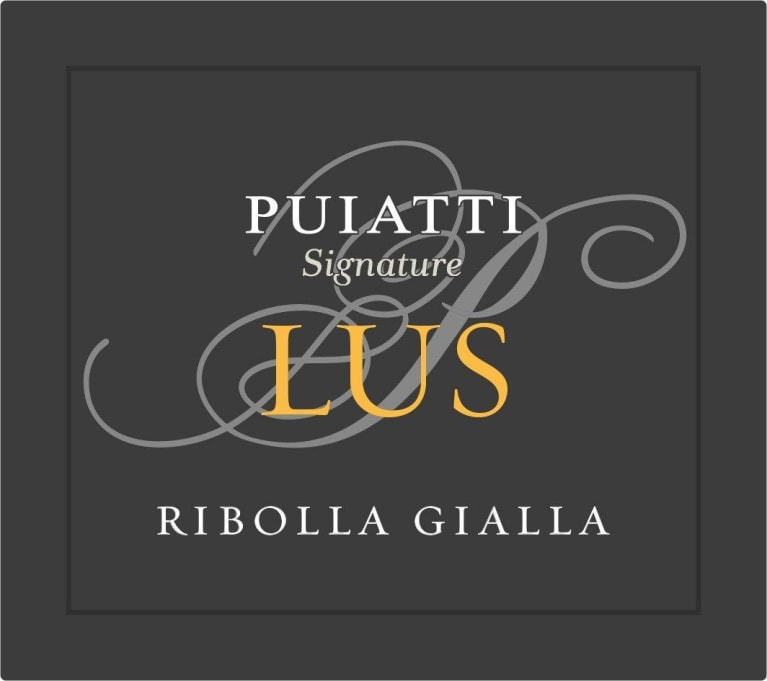 Puiatti Lus Ribolla Gialla 2016 Front Label