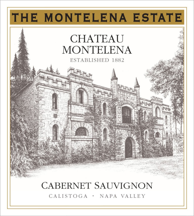Chateau Montelena Estate Cabernet Sauvignon 2017 Front Label