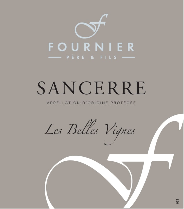 Domaine Fournier Sancerre Les Belles Vignes 2021 Front Label
