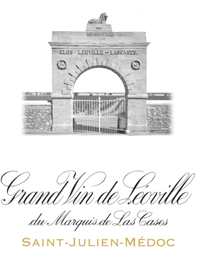 Chateau Leoville Las Cases (6 Bottes in OWC Futures Pre-Sale) 2020 Front Label