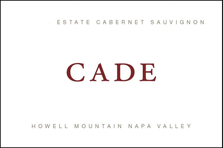 CADE Howell Mountain Estate Cabernet Sauvignon 2018 Front Label