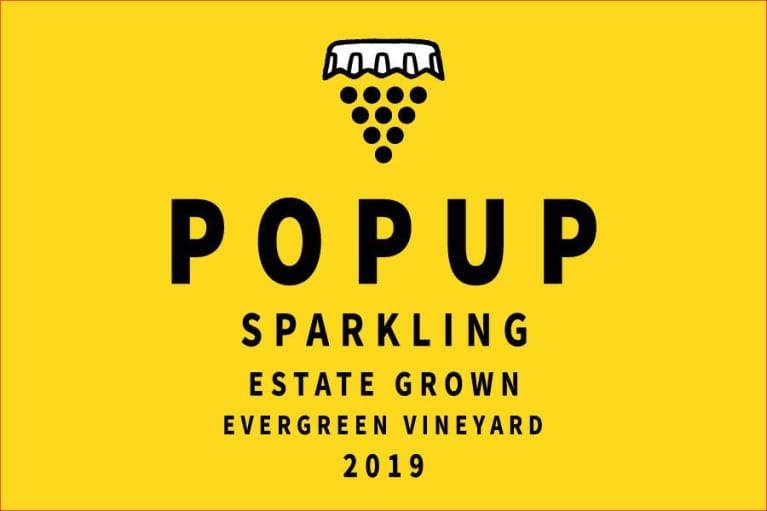 POPUP Sparkling Wine 2019 Front Label