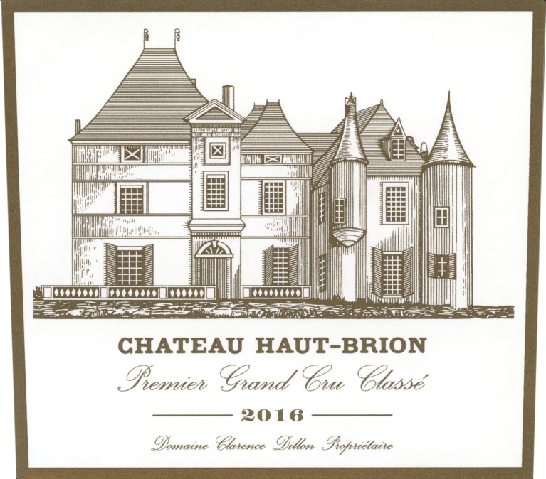 Chateau Haut-Brion 2016 Front Label