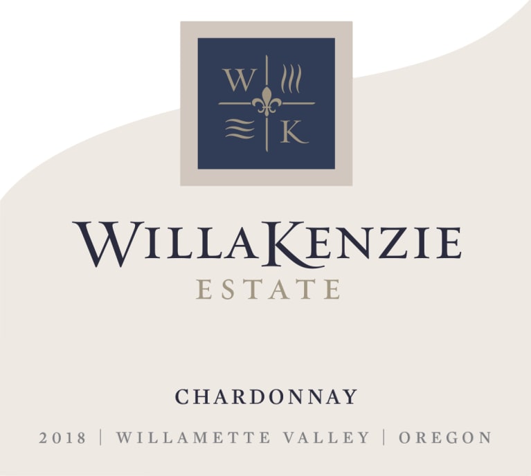WillaKenzie Estate Chardonnay 2018 Front Label