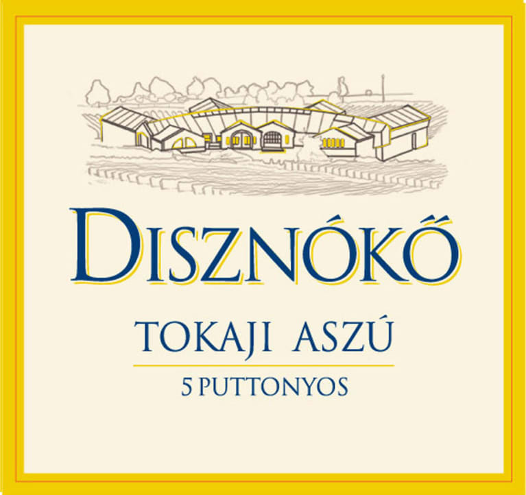 Disznoko Tokaji Aszu 5 Puttonyos (500ML) 2013 Front Label