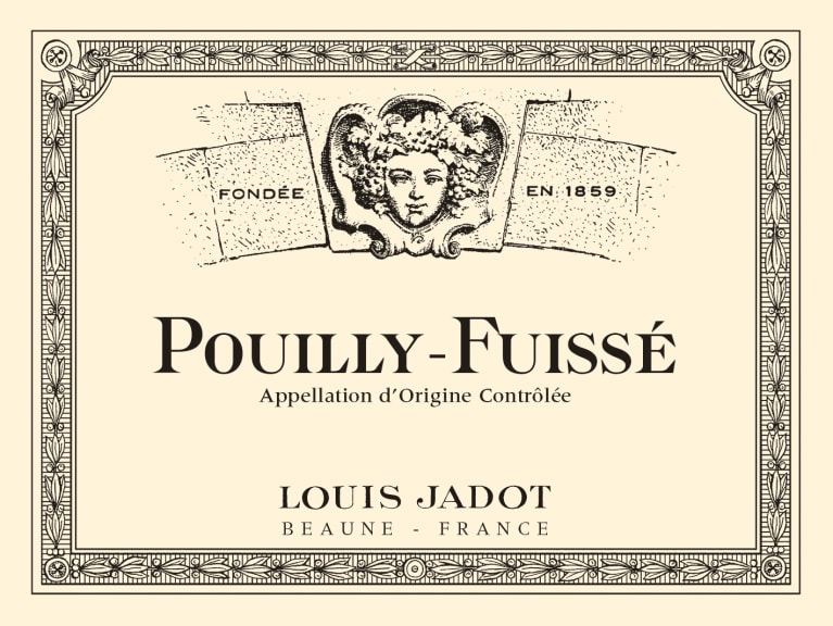 Louis Jadot Pouilly-Fuisse (375ML half-bottle) 2020 Front Label