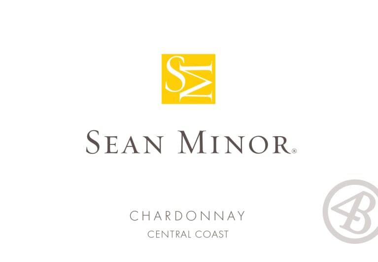 Sean Minor 4B Chardonnay 2020 Front Label