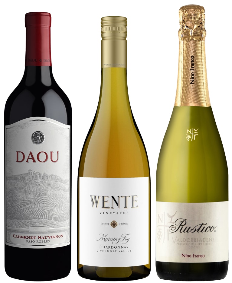 wine.com 90 Point Red, White, and Sparkling Wine Gift Set Gift Product Image