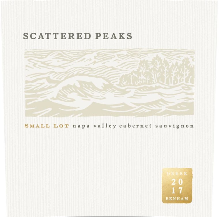 Scattered Peaks Small Lot Cabernet Sauvignon 2017 Front Label