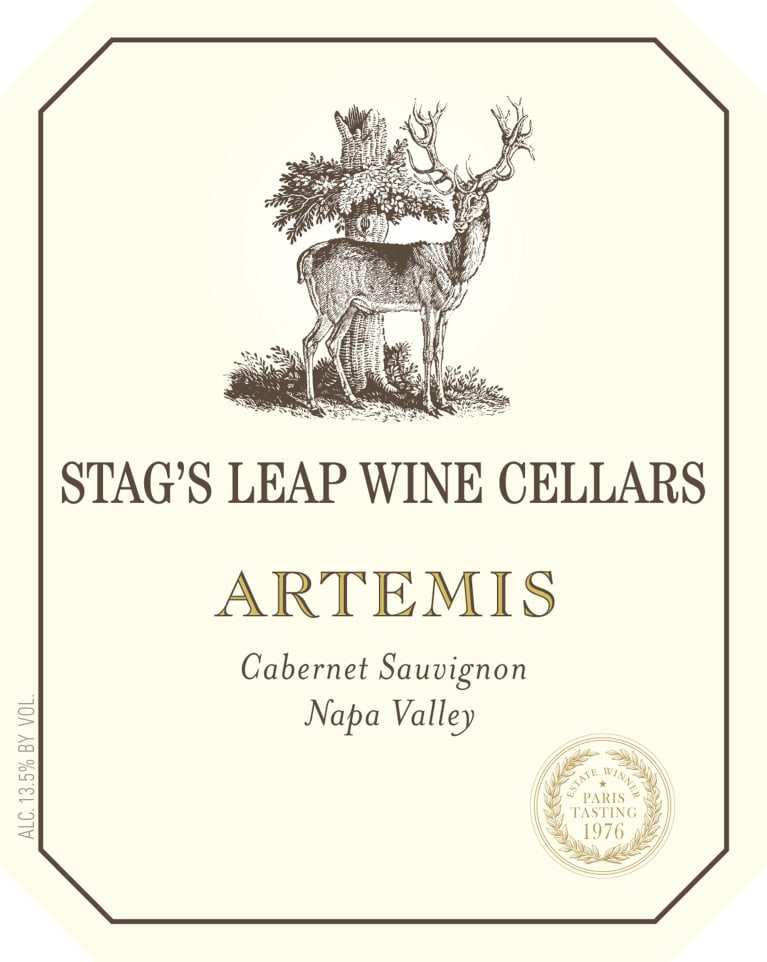 Stag's Leap Wine Cellars Artemis Cabernet Sauvignon 2018 Front Label