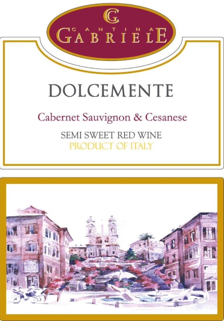 Cantina Gabriele Dolcemente (OU Kosher) 2019 Front Label