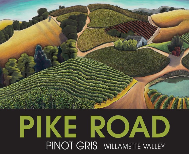Pike Road Pinot Gris 2021 Front Label